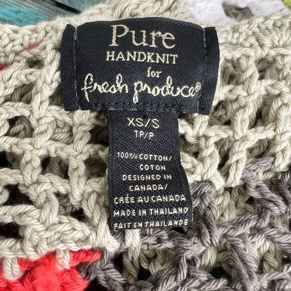 Pure Handknit For Fresh Produce Crocheted Floral Asymmetrical Tank Top - Picture 9 of 9